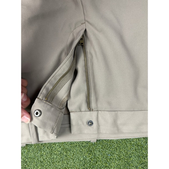 DKNY Mens Khaki Golf Shorts Size 36 Performance Casual Chino 10in - Picture 6 of 15